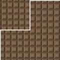 Seamless chocolate pattern