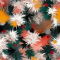 seamless Chrismas fireworks pattern image abstract background Royalty Free Stock Photo