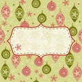 Seamless christmas pattern in vector