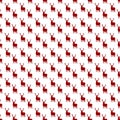 Seamless christmas patterns with deers. Winter holiday backgrounds.