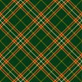 Seamless christmas tartan pattern