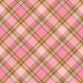 Seamless christmas tartan vector pattern