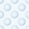 Seamless Circle Dots Blue Background Abstract Pattern 1