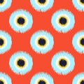 Seamless circle dots pattern