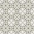 Seamless circle pattern. Ceramics pattern. Tiled pattern. Royalty Free Stock Photo