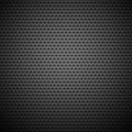 Seamless Circle Perforated Carbon Grill Texture