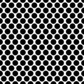 Seamless circles, dots pattern. Seamlessly repeatable polka dot