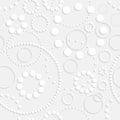Seamless Circles Pattern Royalty Free Stock Photo