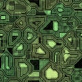 Seamless CircuitBoard texture. Seamless Hi-res (8000x8000) texture. Modern stylish abstract texture Royalty Free Stock Photo