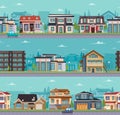 Seamless Cityscape Template