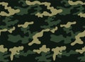 Seamless Classic Camouflage abstract pattern, Military Camouflage repeat pattern design for Army background, printing clothes,