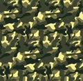 Seamless Classic Camouflage abstract pattern, Military Camouflage repeat pattern design for Army background, printing clothes,