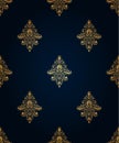 Seamless classic pattern Royalty Free Stock Photo