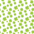 Seamless clover leaf pattern