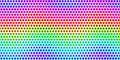 Seamless CMYK halftone abstract gradient background pattern Royalty Free Stock Photo