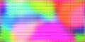 Seamless CMYK halftone abstract gradient background pattern
