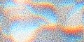 Seamless CMYK halftone abstract gradient background pattern