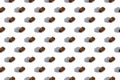 Seamless coffee pattern background
