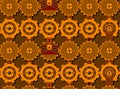 Seamless cogwheel pattern Royalty Free Stock Photo