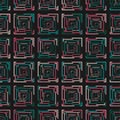 Seamless colored geometric pattern. Background