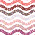 Seamless colorful abstract waves pattern.