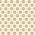 Seamless colorful aztec pattern