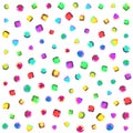 Seamless colorful gemstones background Royalty Free Stock Photo