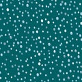 Seamless colorful rain drops pattern background vector water blue nature raindrop abstract illustration Royalty Free Stock Photo