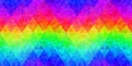 Seamless Colorful Rainbow Lowpoly Triangle Pattern Royalty Free Stock Photo