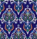 Seamless colorful traditional indian wallpaper