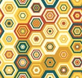 Seamless colorful vector geometrical pattern