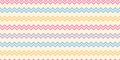 Seamless Colorful Zigzag Pattern