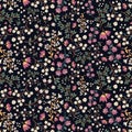 Seamless Colourful Modern Flower Pattern