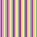 Seamless colourful kids fun striped background pattern Royalty Free Stock Photo