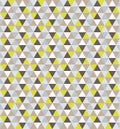 Seamless colourful triangle pattern background