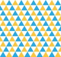 Seamless colourful unique geometric triangle texture, vector illustration