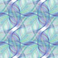 Seamless computer generated fractal pattern design Royalty Free Stock Photo