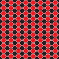 Seamless connected hexagon pattern.