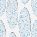 Seamless Contemporary Pattern. Abstract Web Background Royalty Free Stock Photo