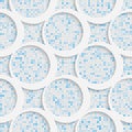 Seamless Contemporary Pattern. Abstract Web Background Royalty Free Stock Photo