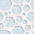 Seamless Contemporary Pattern. Abstract Web Background Royalty Free Stock Photo