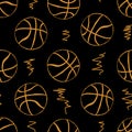 Seamless contours of basketballs