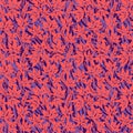 Seamless coral and violet background.