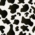 Seamless Cow Hide Pattern Royalty Free Stock Photo