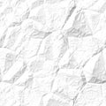 Seamless creased paper texture Royalty Free Stock Photo