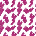 Seamless crimson swirls. For textile, canvas or wrapping paper. Flat doodles. Vector