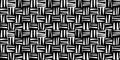 Seamless crosshatch squares basket weave pattern