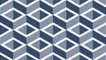 Seamless cubes vector background, lined boxes repeating tile pattern, 3D architecture and construction.