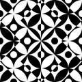 Seamless Curved Shape Pattern