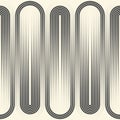 Seamless Curved Stripe Pattern. Abstract Gradient Texture